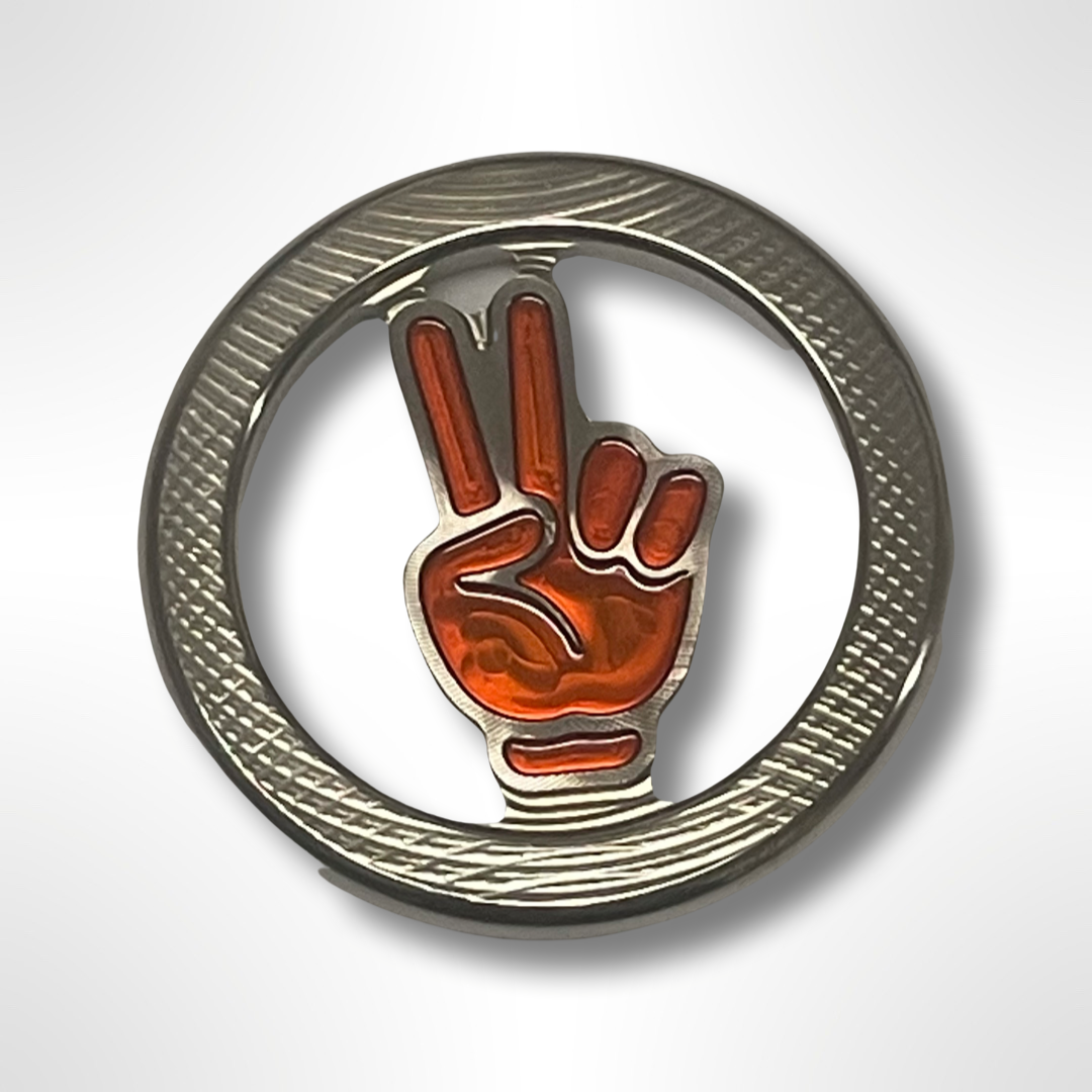 Peace and Pars Ball Marker